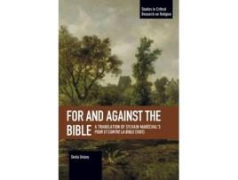 Livro for and against the bible de sylvain marechal (inglês)