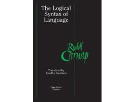 Livro the logical syntax of language de rudolf carnap (inglês)