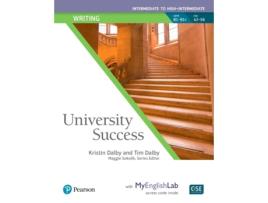 Livro university success writing intermediate, student book with mylab english de pearson (inglês)