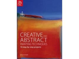 Livro creative and abstract painting techniques de brian ryder (inglês)