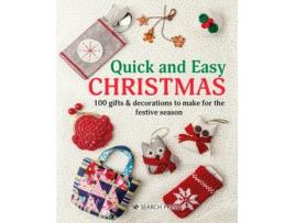 Livro quick and easy christmas de search press studio (inglês)