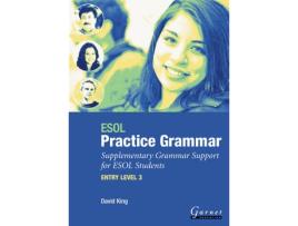 Livro esol practice grammar - entry level 3 - supplimentary grammer support for esol students de david king (inglês)