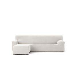 Capa para Sofá Chaise Longue Esquerda Bielástica EYSA (360 x 120 x 120 - Algodão - Cru)