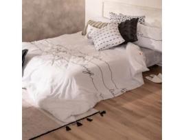 Capa de Edredão HAPPYFRIDAY Live (220 x 220 cm - Algodão - Multicor)