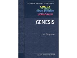 Livro what the bible teaches - genesis de j. w. ferguson (inglês)