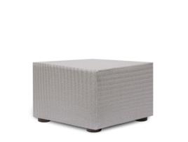 Capa de Pufes Bielástica EYSA (100 x 100 x 65 - Algodão - Bege)