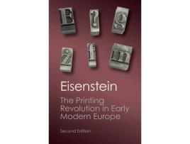 Livro the printing revolution in early modern europe de elizabeth l. eisenstein (inglês)