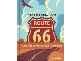 Livro here we are . . . on route 66 de jim hinckley (inglês)