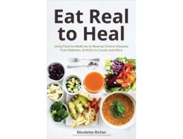 Livro eat real to heal de nicolette richer (inglês)