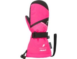 Luvas de Ski para Unissexo REUSCH (3/4 anos - Rosa)