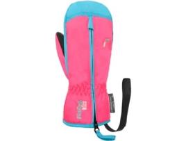 Luvas de Ski para Unissexo REUSCH (3/4 anos - Rosa)