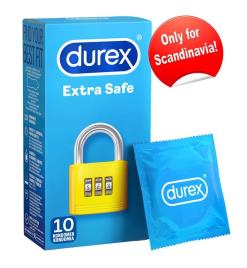 Preservativos Durex Extra Safe (10)