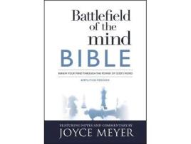 Livro battlefield of the mind bible: renew your mind through the power of god's word de joyce meyer (inglês)