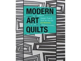 Livro modern art quilts de sue bleiweiss (inglês)