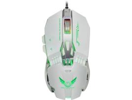 Rato Gaming HXSJ X800 6D Periférico (Branco)