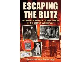 Livro escaping the blitz de penny starns,penny legg (inglês)