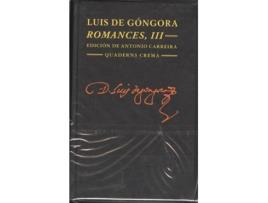 Livro Romances de Gongora (Espanhol)