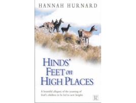 Livro hinds' feet on high places de hannah hurnard (inglês)