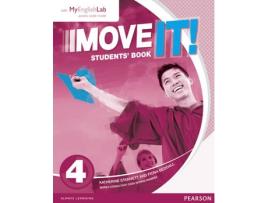 Livro move it! 4 students' book & myenglishlab pack de katherine stannett,fiona beddall (inglês)