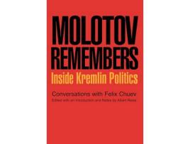 Livro molotov remembers de v. m. molotov,feliz chuev (inglês)