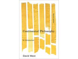 Livro continental philosophy de david west (inglês)