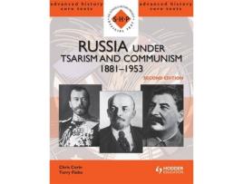 Livro russia under tsarism and communism 1881-1953 second edition de chris corin,terry fiehn (inglês)