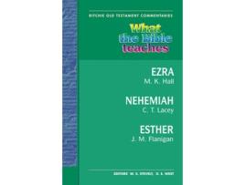 Livro what the bible teaches - ezra, nehemiah, esther de jim flanigan (inglês)