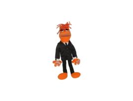 Peluche WOP Traje Negro (3 anos - 27 cm)