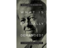 Livro what is ethically demanded? de edited by hans fink , edited by robert stern (inglês)