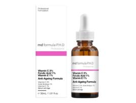 Sérum de Rosto MD FORMULA Anti-Aging Vitamin C 3%, Ferulic Acid 1%, Vitamin E 1% (30 ml)