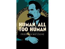 Livro human, all too human de frederich nietzsche (inglês)