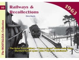 Livro railways and recollections de chris harris (inglês)