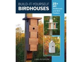 Livro build-it-yourself birdhouses de chris peterson (inglês)