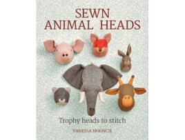 Livro sewn animal heads de v mooncie (inglês)