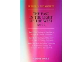 Livro the east in the light of the west de sergei o. prokofieff (inglês)