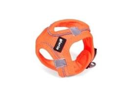 Arnés/Malha De Malha De Ar De Ar Vestido Laranja S Gloria Pets