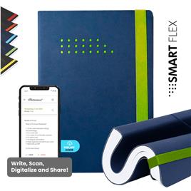 The SmartNotebook - Caderno Smart Flex, A5, Azul/Verde