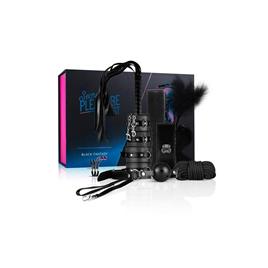 CONJUNTO SECRETO DE FANTASIA NEGRA