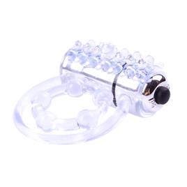 ANEL VIBRATÓRIO PARA PÊNIS TRANSPARENTE TRANSPARENTE