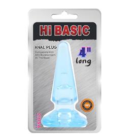 PLUGUE ANAL SASSY AZUL 10,4 X 3,2CM