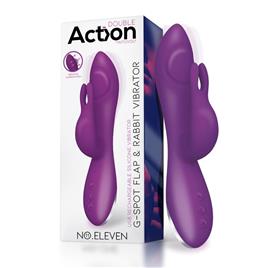 VIBRADOR NO. ELEVEN RABBIT, PONTO G E FUNÇÃO DE PULSAÇÃO SILICONE MAGNÉTICO USB