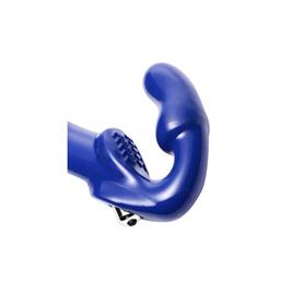 VIBRADOR DUPLO REVOLVER II AZUL