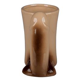CANECA DE CERÂMICA ALÇA DE PÊNIS