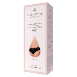 Cueca Menstrual Classic Preta XL SelenaCare 1 un