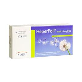 Heperpoll Comprimidos Maçã 10mg Anti-alérgico 14 comprimidos