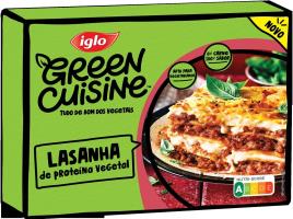 Lasanha Green Cuisine Proteina Vegetal 400g