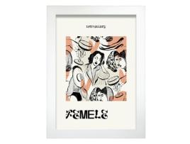 Póster Artemante NACNIC Pop. Pessoa maravilhosa ilustrações artísticas modernas para decoração de interiores.