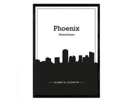 Póster NACNIC con mapa de Phoenix USA (A3)