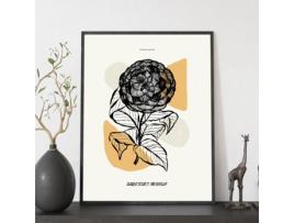 Póster Artemante NACNIC Pop. Ilustrações artísticas modernas da infância para decoração de interiores.