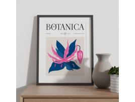 Póster Artemante NACNIC Pop. Ilustrações artísticas modernas de Fuchsia para decoração de interiores.